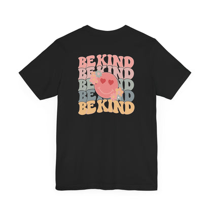 Be Kind-Smiley Face Premium Short Sleeve Tee