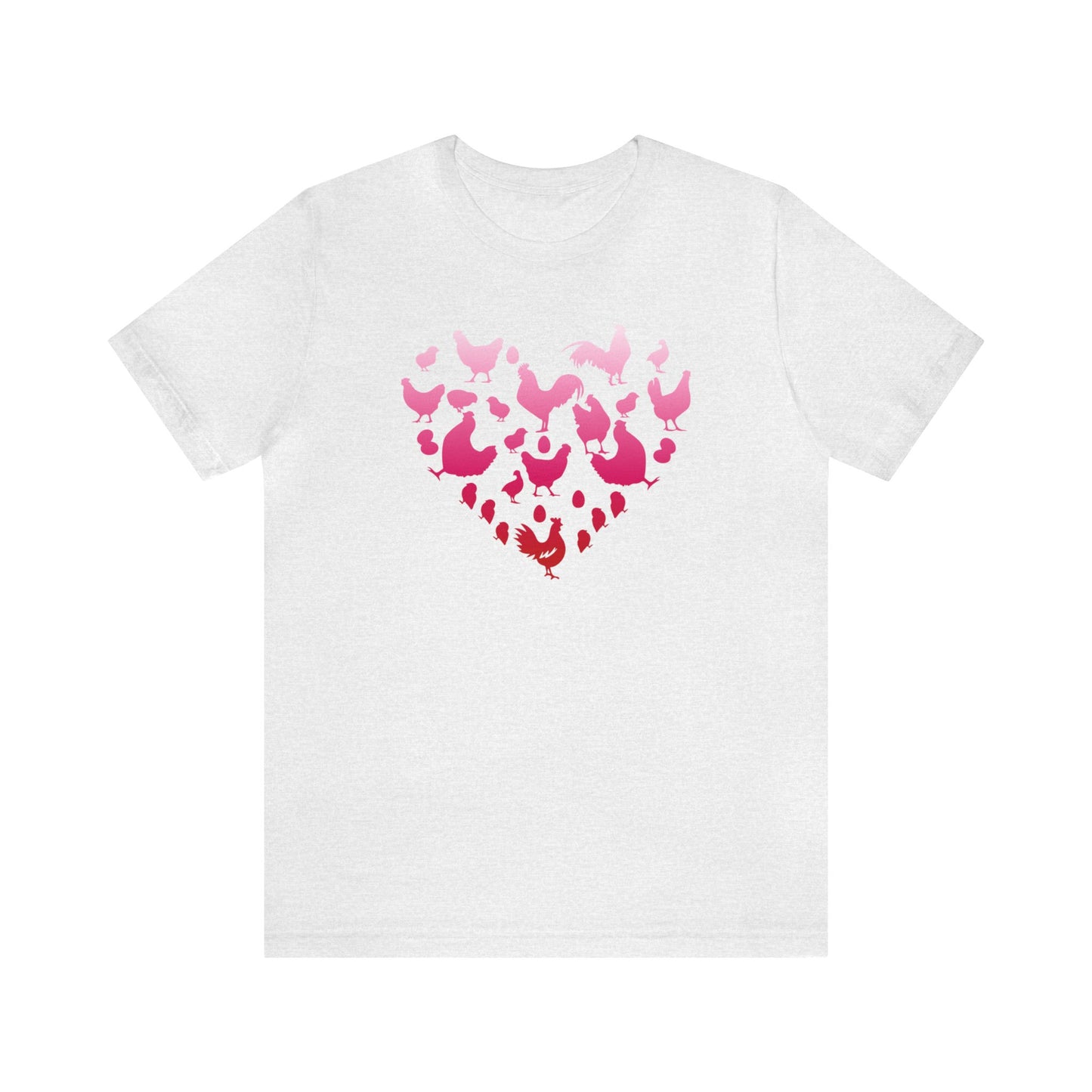 Chicken Heart Premium Short Sleeve Tee