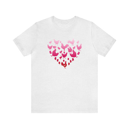 Chicken Heart Premium Short Sleeve Tee