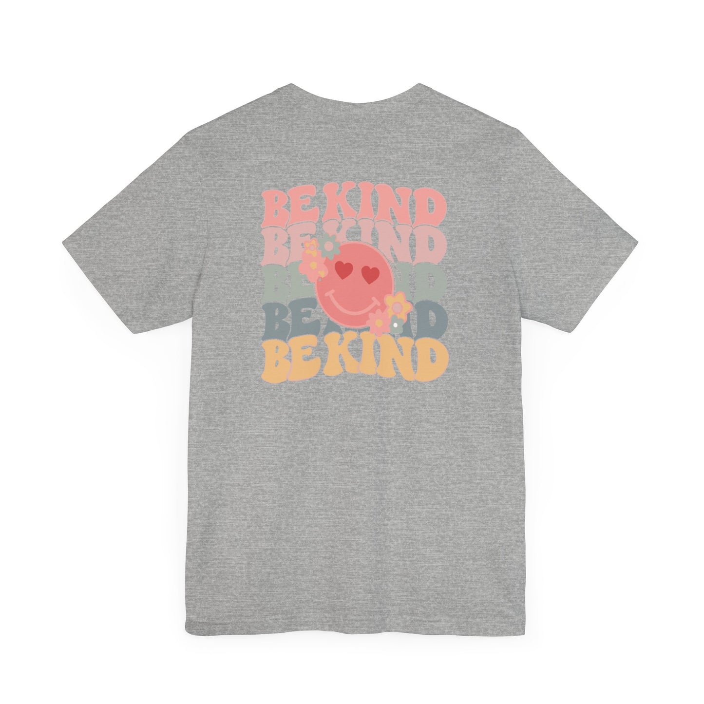 Be Kind-Smiley Face Premium Short Sleeve Tee