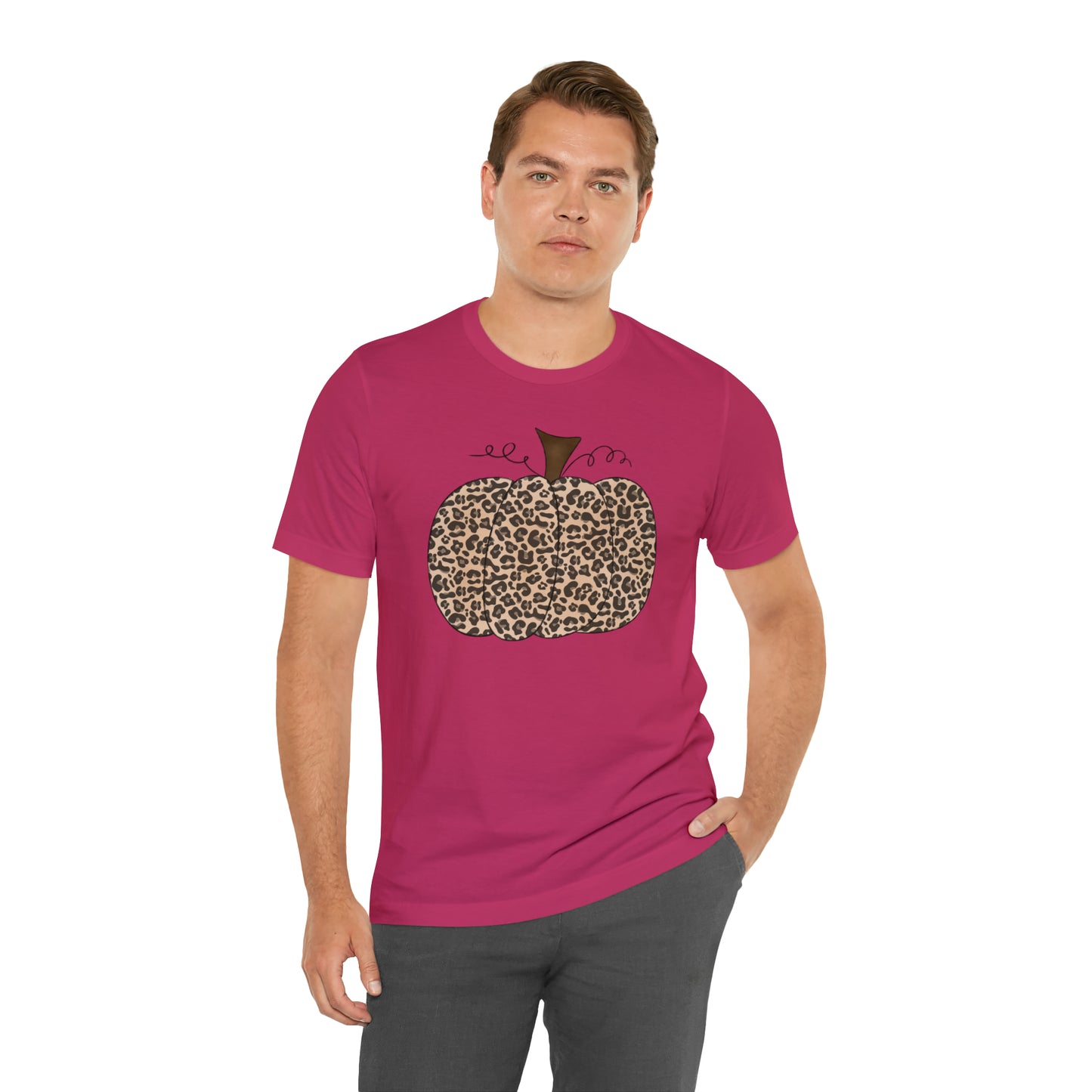 Leopard Pumpkin Premium Short Sleeve Tee