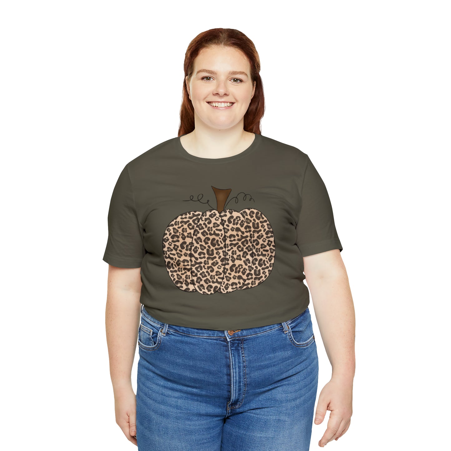 Leopard Pumpkin Premium Short Sleeve Tee