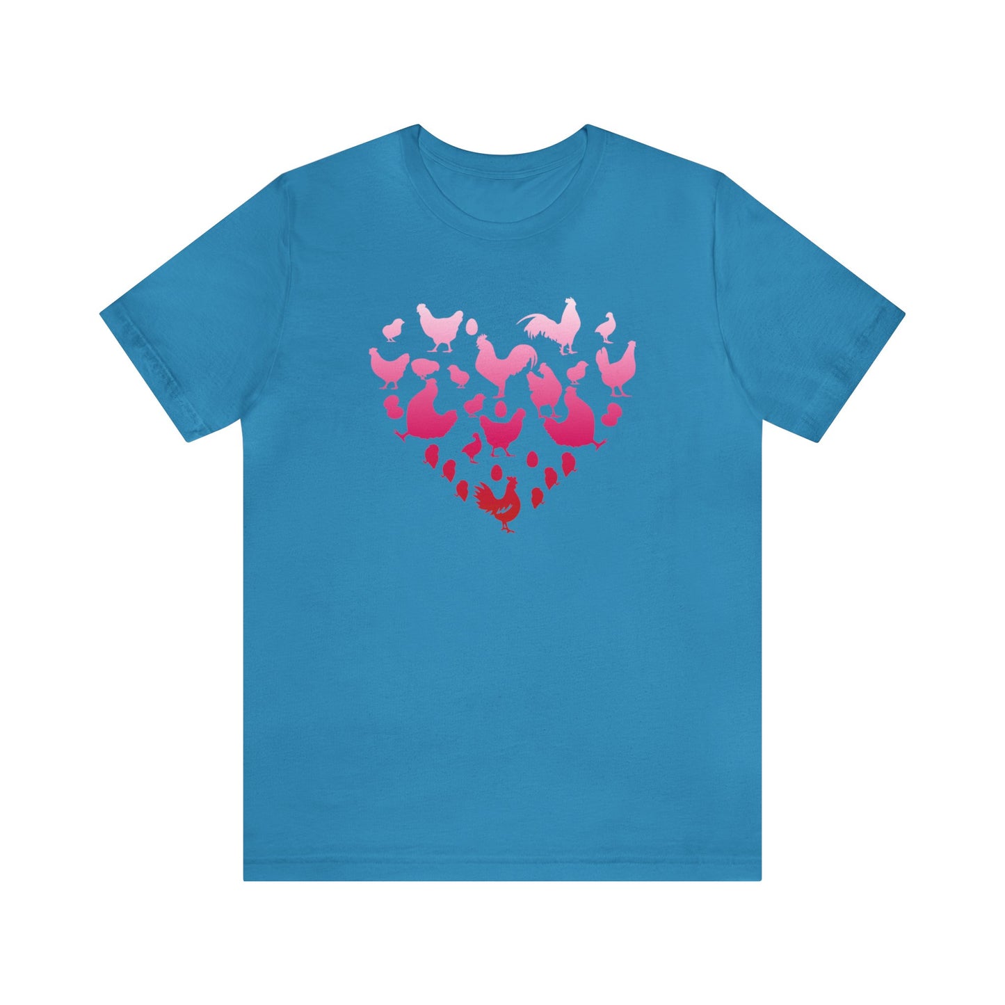 Chicken Heart Premium Short Sleeve Tee