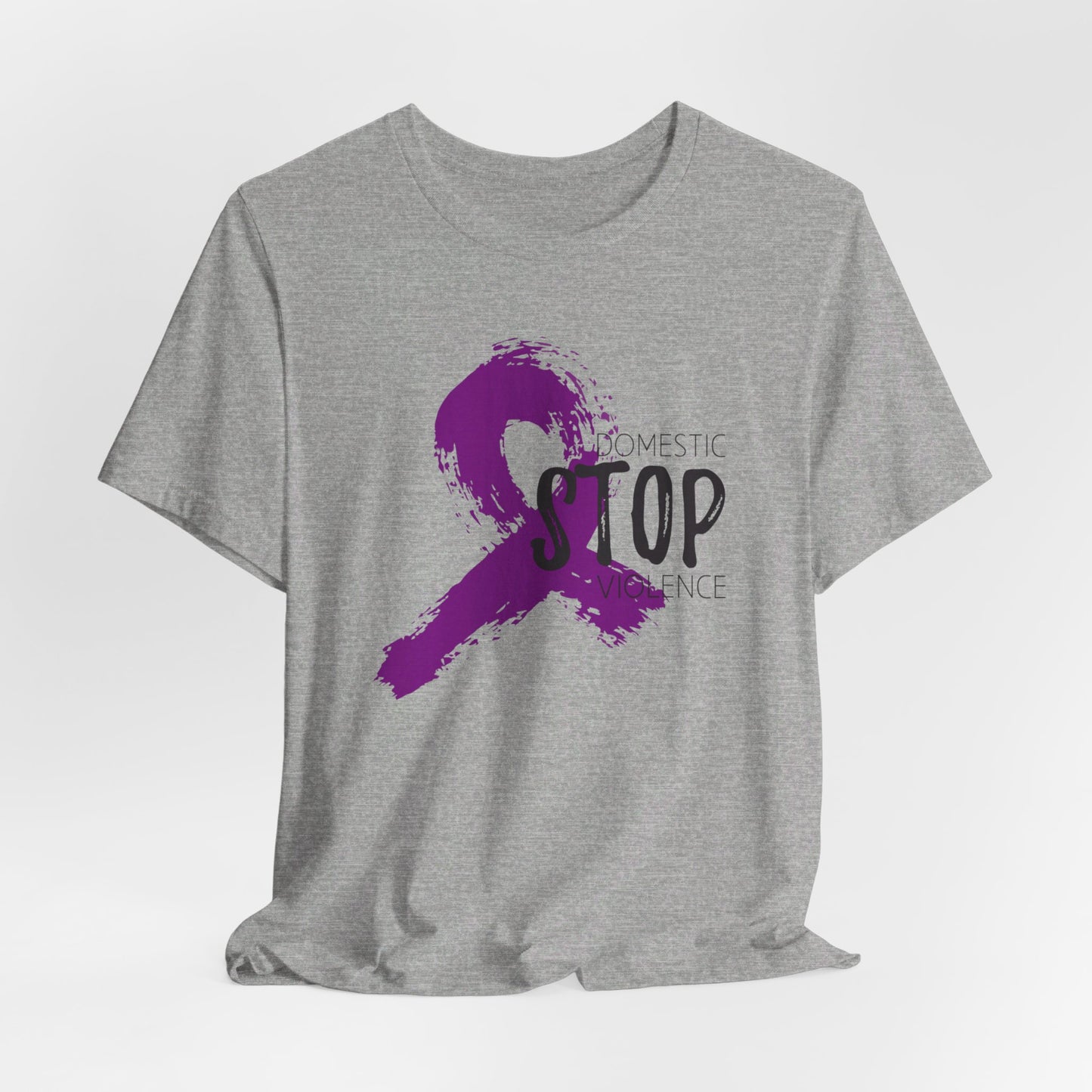 Stop Domestic Violence Premium Short Sleeve Tee