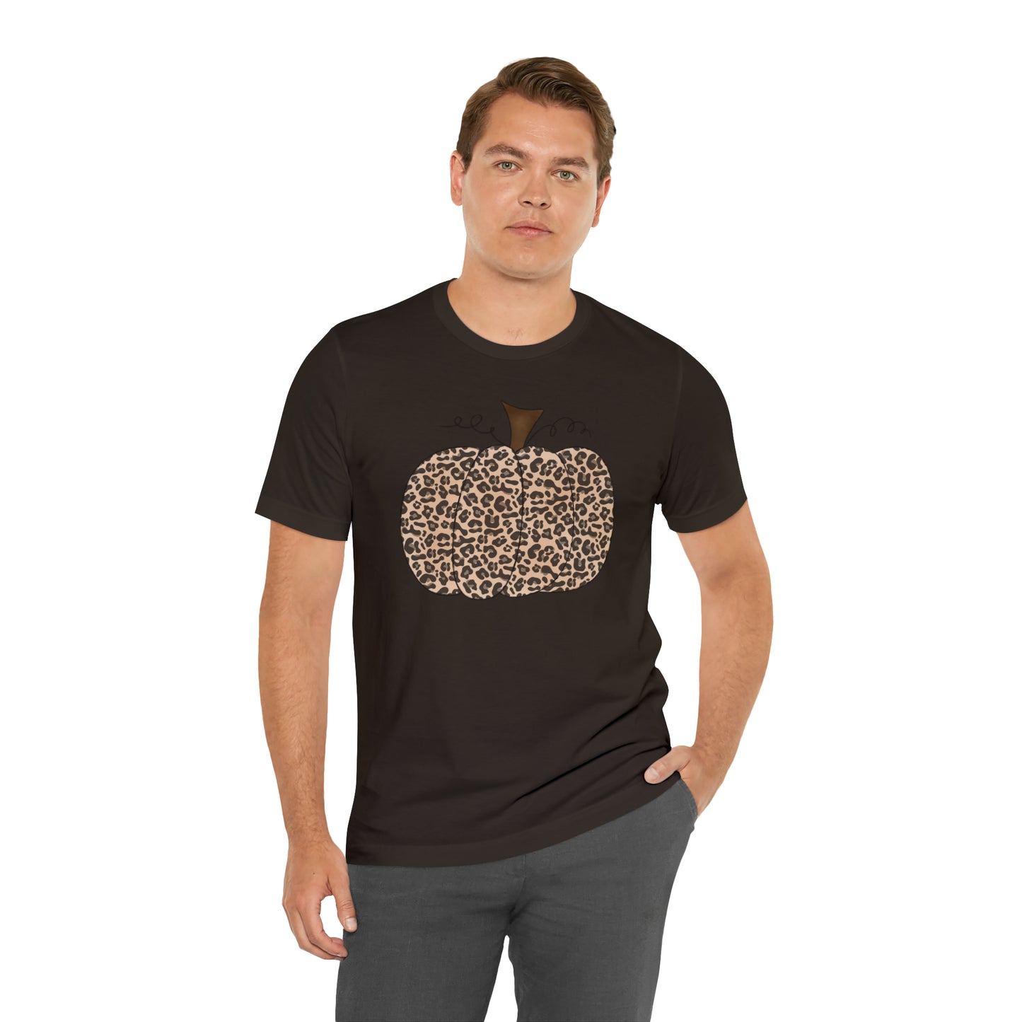 Leopard Pumpkin Premium Short Sleeve Tee