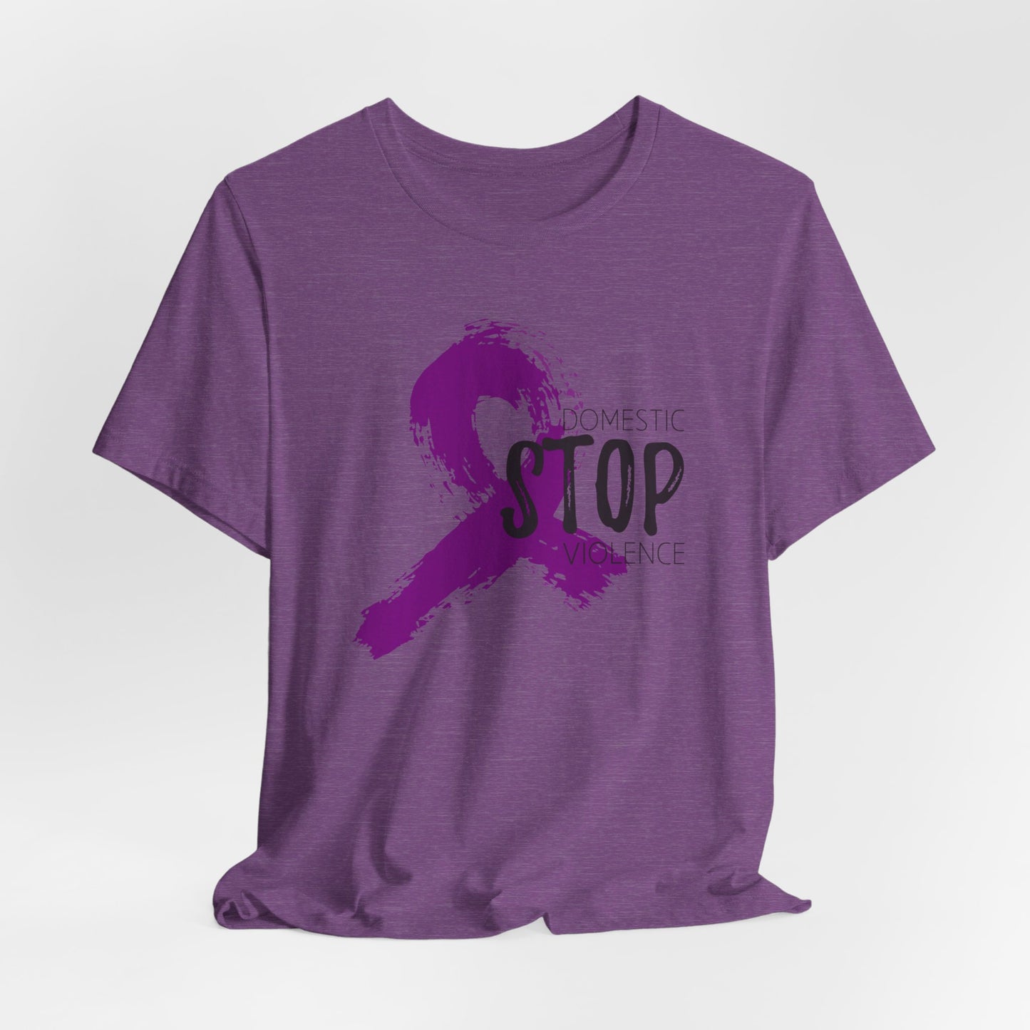 Stop Domestic Violence Premium Short Sleeve Tee