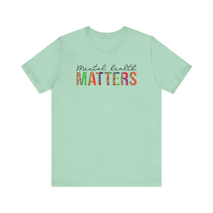 Mental Health Matter Premium Short Sleeve Tee