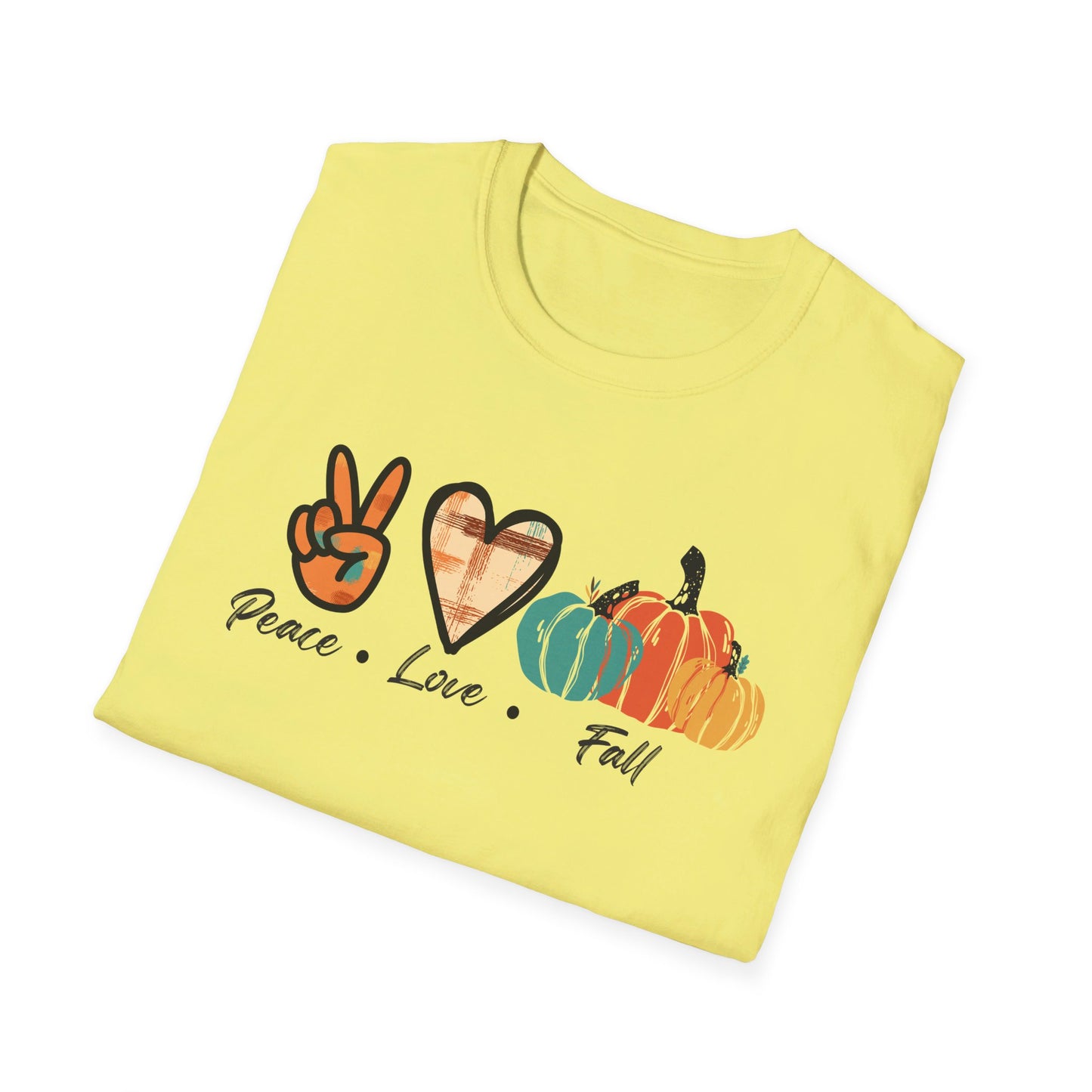 Peace Love Fall Softstyle T-Shirt