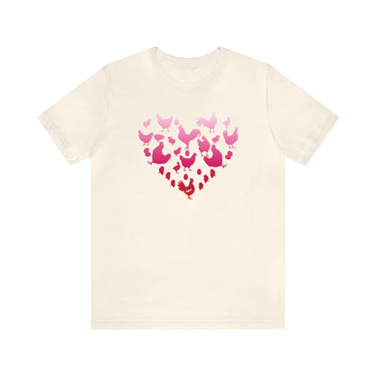 Chicken Heart Premium Short Sleeve Tee