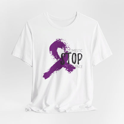 Stop Domestic Violence Premium Short Sleeve Tee