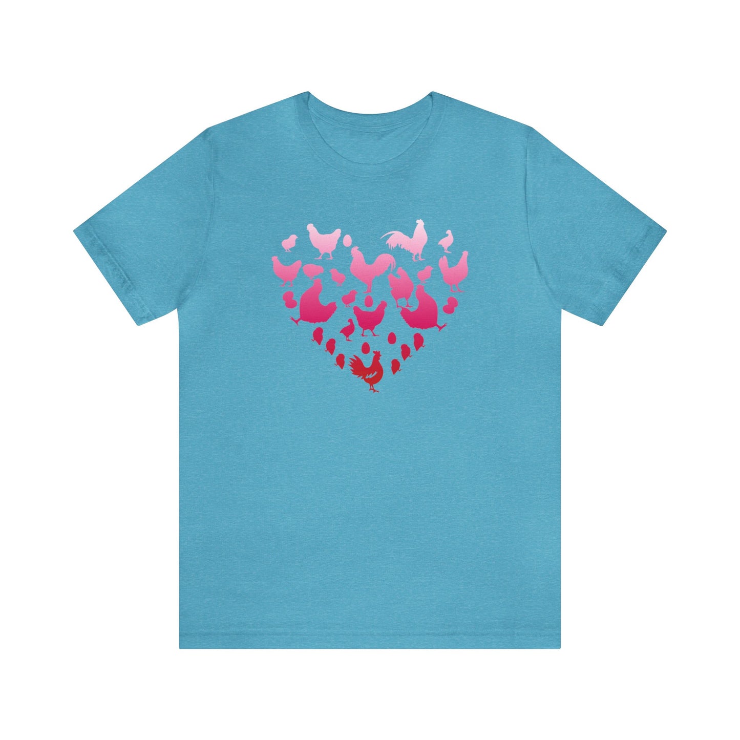 Chicken Heart Premium Short Sleeve Tee