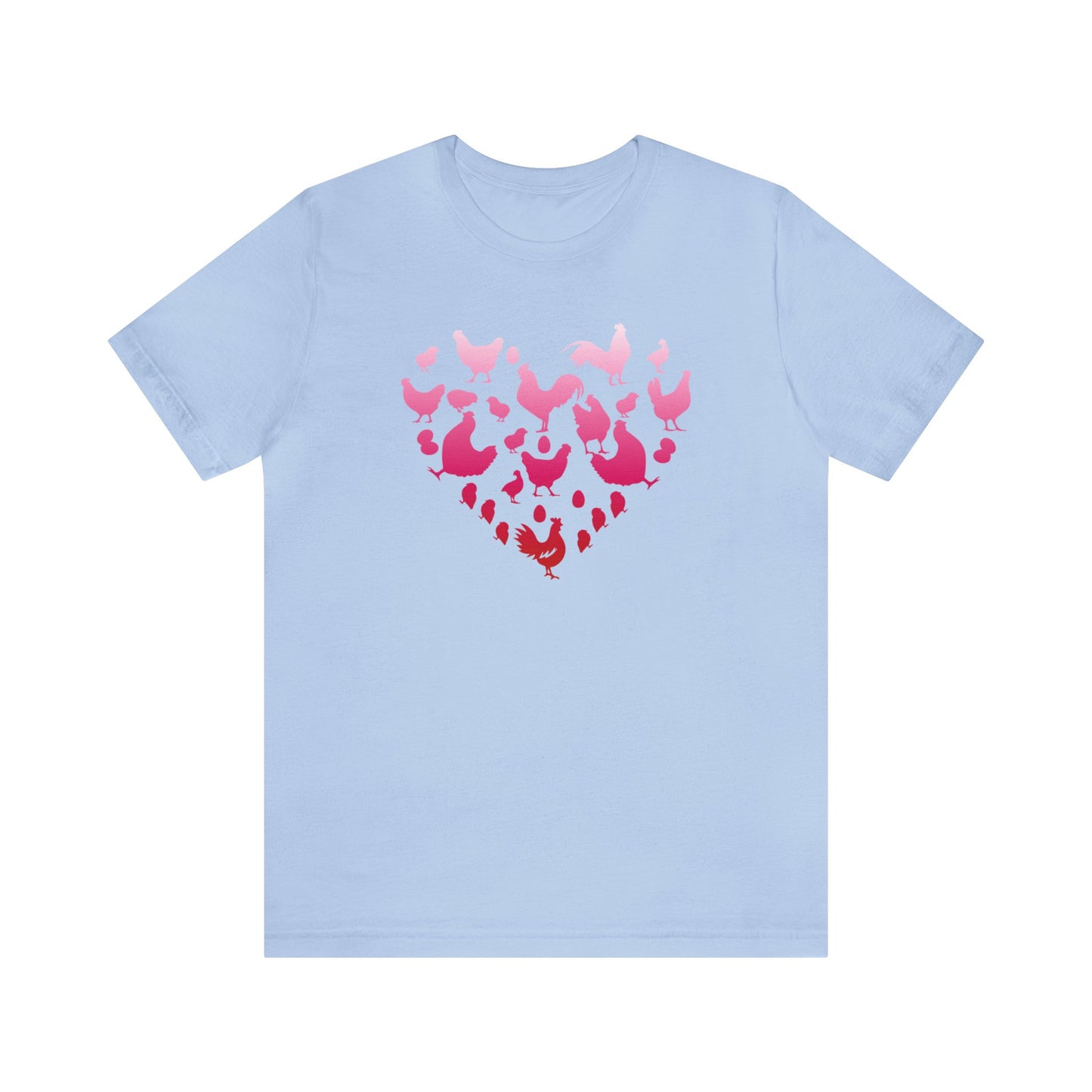 Chicken Heart Premium Short Sleeve Tee