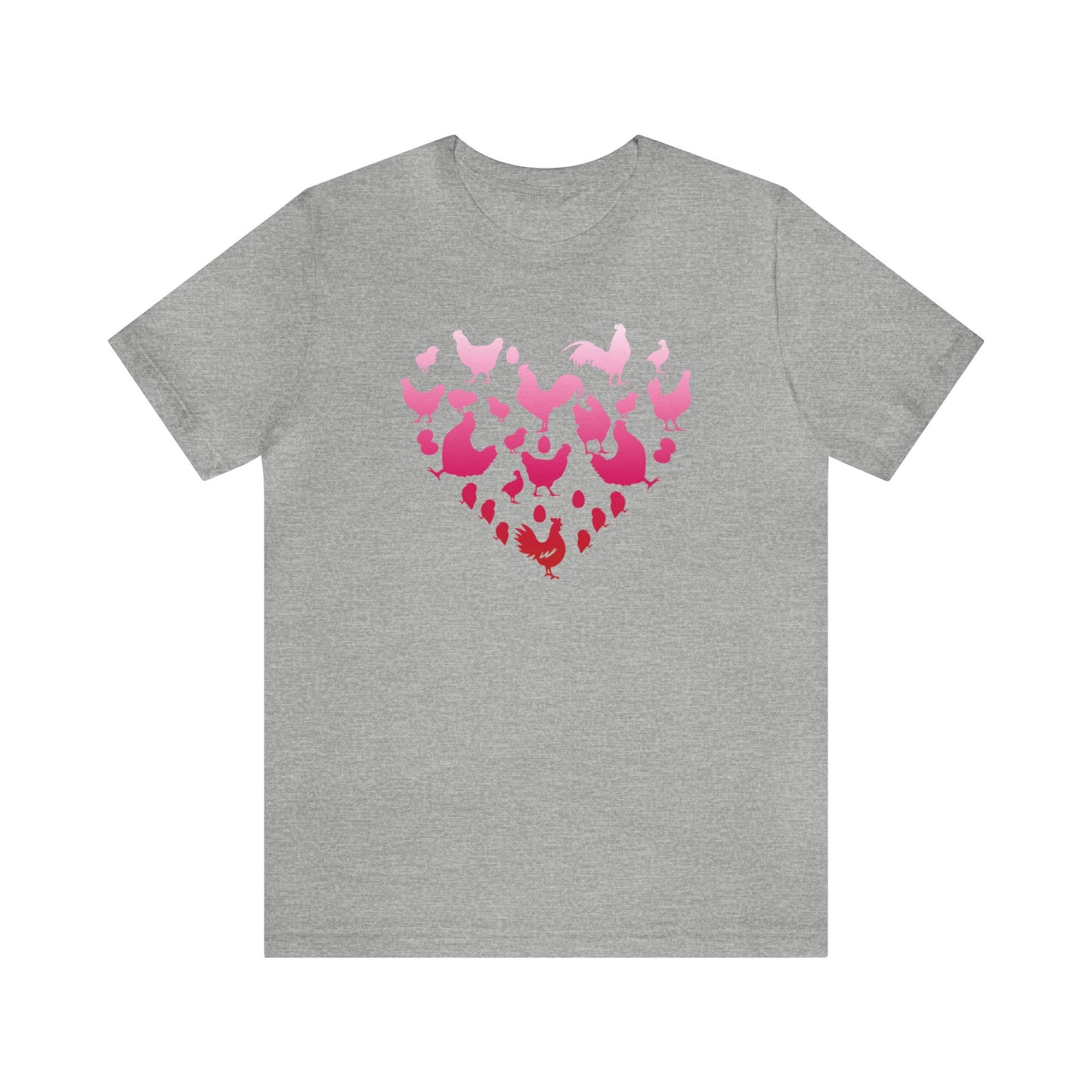 Chicken Heart Premium Short Sleeve Tee