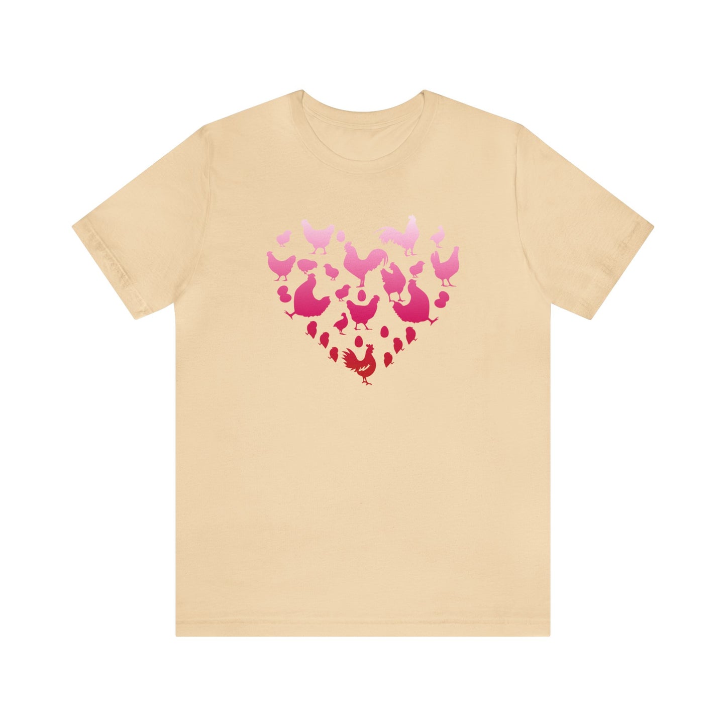 Chicken Heart Premium Short Sleeve Tee