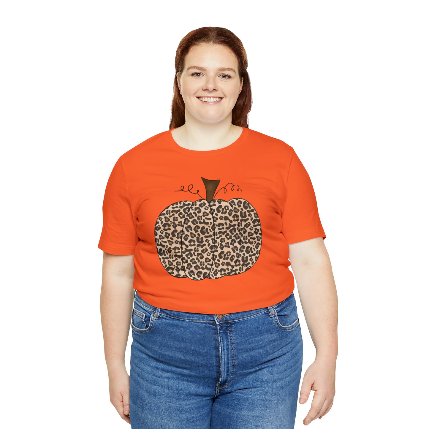 Leopard Pumpkin Premium Short Sleeve Tee