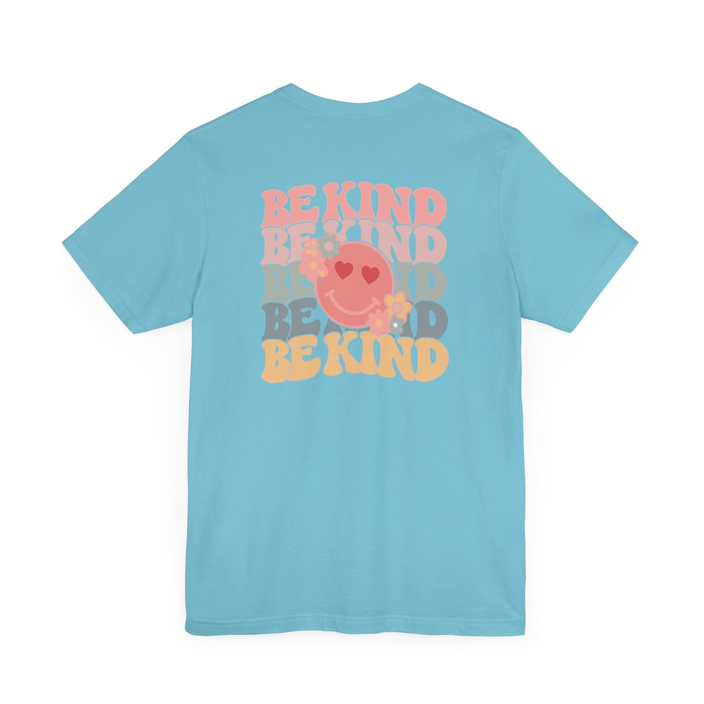 Be Kind-Smiley Face Premium Short Sleeve Tee