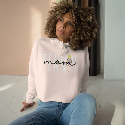 Tennis Mom Crop Hoodie