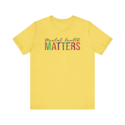 Mental Health Matter Premium Short Sleeve Tee