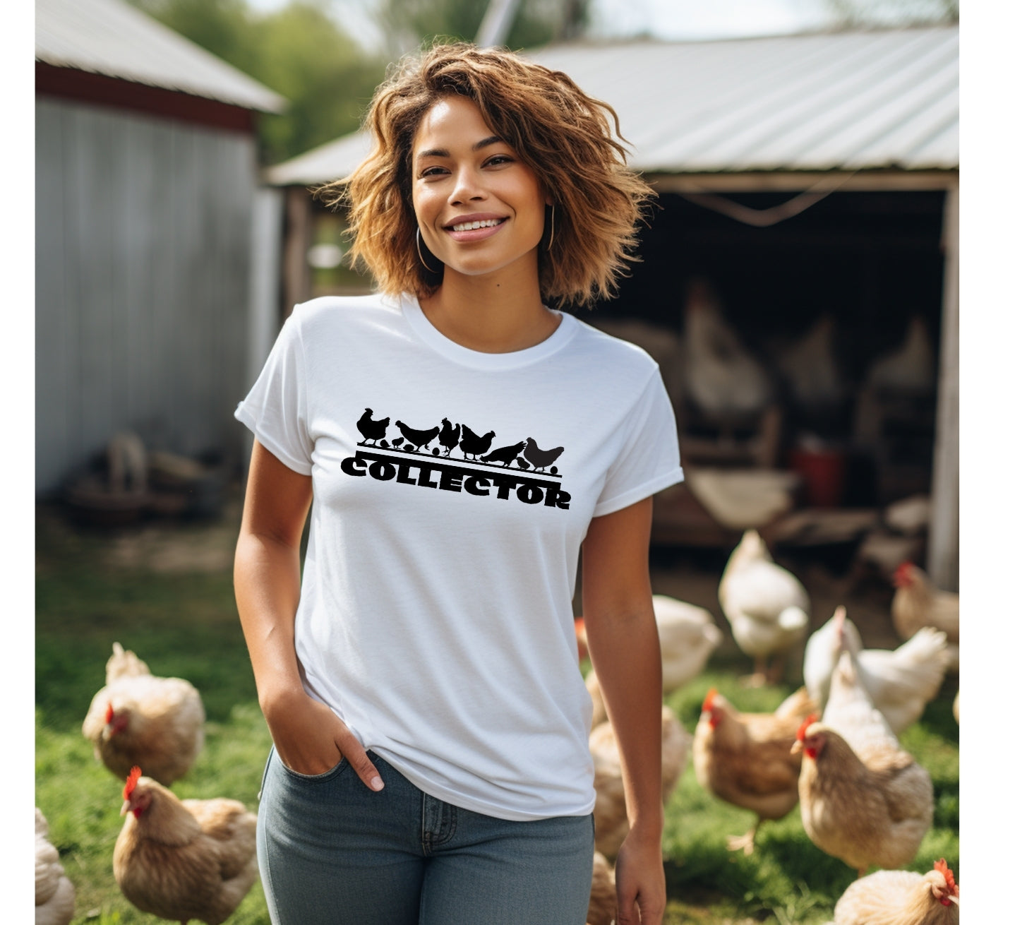 Chicken Collector Premium Short Sleeve Tee