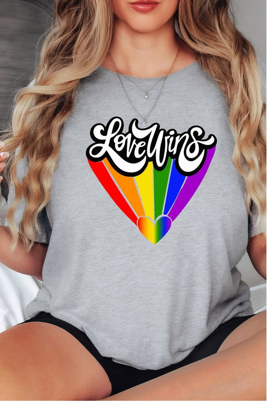 Love Wins Premium Short Sleeve Tee