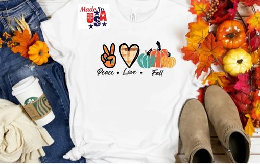 Peace Love Fall Softstyle T-Shirt