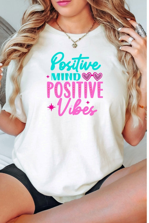 Positive Mind-Positive Vibes Premium Short Sleeve Tee