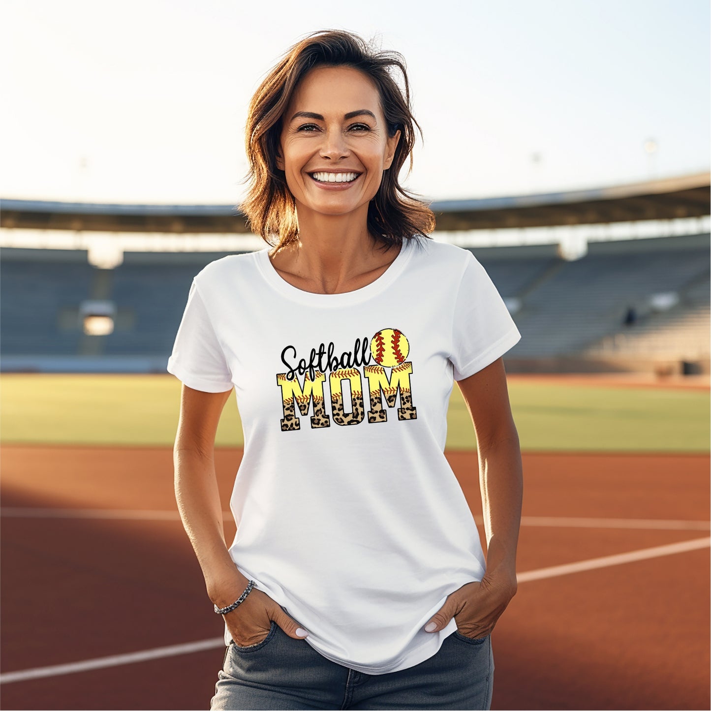 Softball Mom Premium Short Sleeve Tee