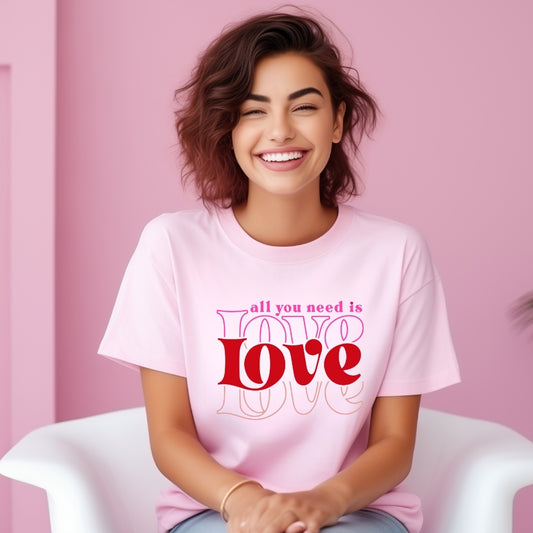 All You Need is Love Premium Short Sleeve Tee